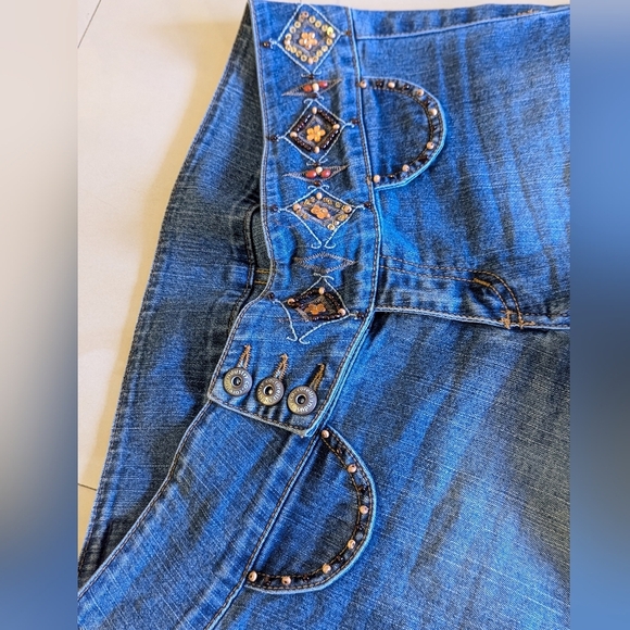 Corelli Women’s jeans, size 12 wide leg zipper bottom - Picture 12 of 16